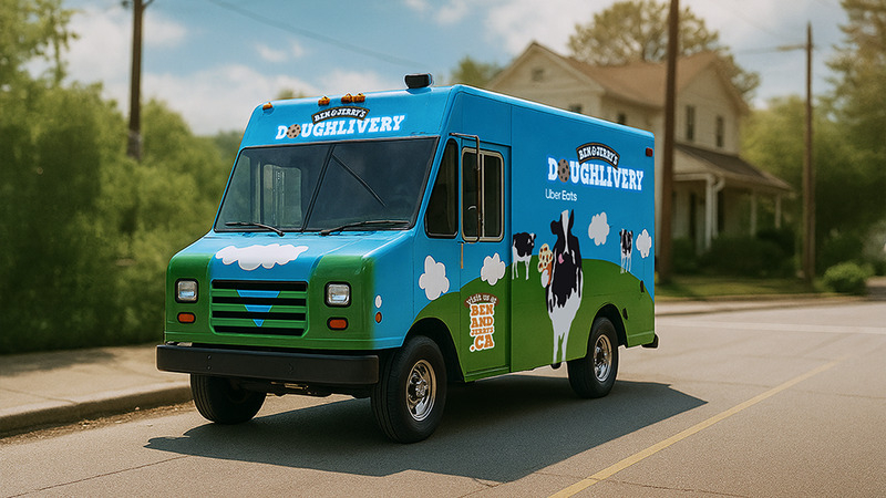 Now Trending: Ben &amp; Jerry's Will Deliver Pints to Your Door Through a New Promotion trendhunter.com/trends/ben-and…