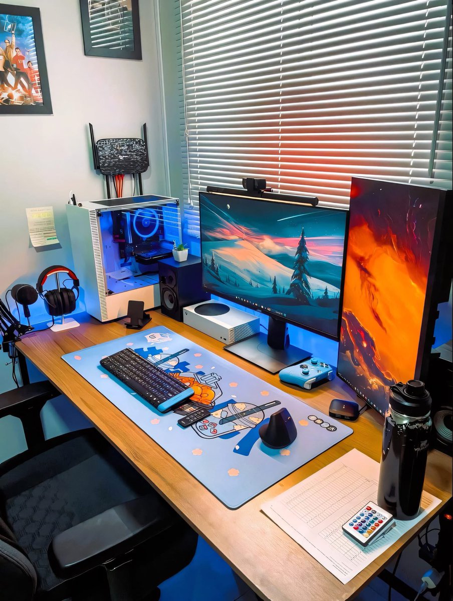 ChefDrStrange1's tweet photo. 🤝🎉🖥️Your workspace acts as the bridge between imaginative dreams and actual attainment.
#deskgoals #workhardstayfocused #modernworkspace #setupinspo #focusmode #organizeddesk #hustlehard #minimalsetup #dreamworkspace #creativeworkspace #homeofficegoals https://t.co/9wVQf5qhnq