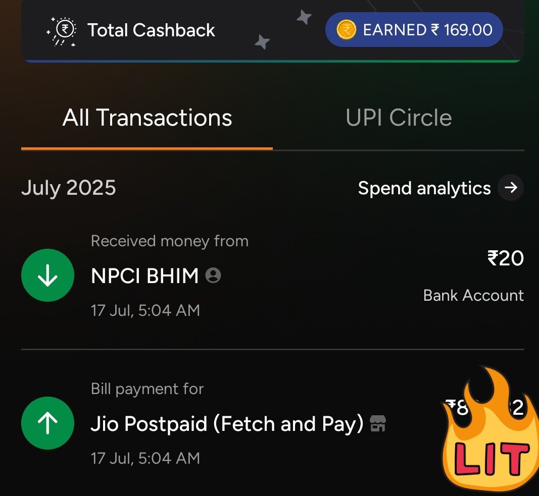 GKPeDia !!!๐ฎ๐ณ๐๐ฎ๐ณ!!! (@gkpedia27) on Twitter photo BHIM UPI is the government UPI app and made in India ๐ฎ๐ณโค๏ธ๐ aplication
I feel one of the best UPI application currently right now. The reason include
๐ฏ Clean UI
๐ฏ EASY TO USE
๐ฏ CASHBACK ON EVERY TXN
๐ฏ UPI CIRCLE
๐ฏ SPEND ANALYTICS
๐ฏNO ADS
TELL ME MORE UNIQUE FEATURES ๐ฏ BHIM UPI is the government UPI app and made in India ๐ฎ๐ณโค๏ธ๐ aplication
I feel one of the best UPI application currently right now. The reason include
๐ฏ Clean UI
๐ฏ EASY TO USE
๐ฏ CASHBACK ON EVERY TXN
๐ฏ UPI CIRCLE
๐ฏ SPEND ANALYTICS
๐ฏNO ADS
TELL ME MORE UNIQUE FEATURES ๐ฏ