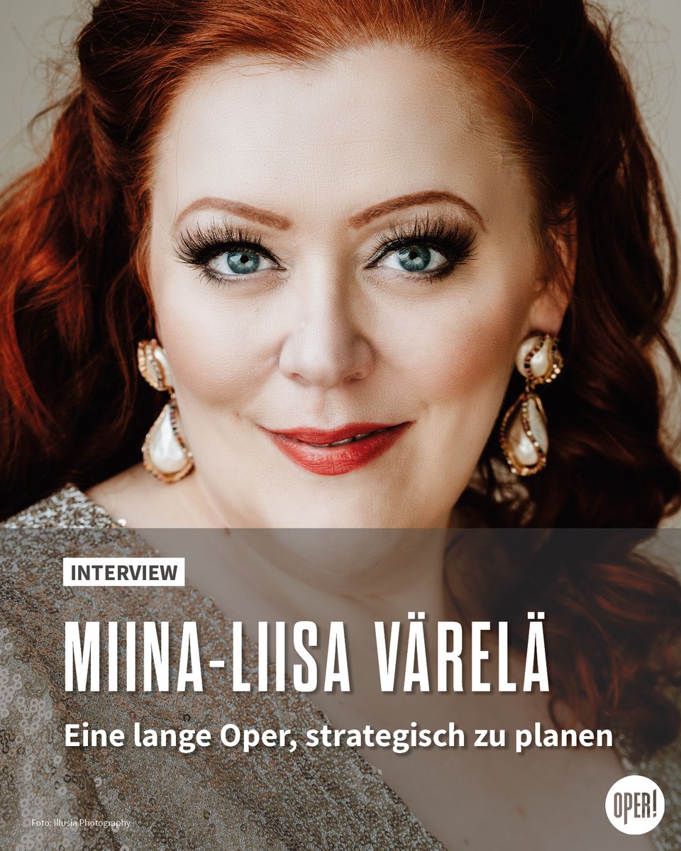 Oper! (@opermagazin) on Twitter photo OPER! INTERVIEW | Für die Finnin #MiinaLiisaVärelä geht es jetzt auf die ganz großen Bühnen: debütierend als #Ortrud beim <a href="/WagnerFestival/">Bayreuther Festspiele</a>, später als #Brünnhilde im neuen "Ring" der Bayerischen Staatsoper in München. Ein Gespräch über die vermeintliche Selbstverständlichkeit, den OPER! INTERVIEW | Für die Finnin #MiinaLiisaVärelä geht es jetzt auf die ganz großen Bühnen: debütierend als #Ortrud beim <a href="/WagnerFestival/">Bayreuther Festspiele</a>, später als #Brünnhilde im neuen "Ring" der Bayerischen Staatsoper in München. Ein Gespräch über die vermeintliche Selbstverständlichkeit, den