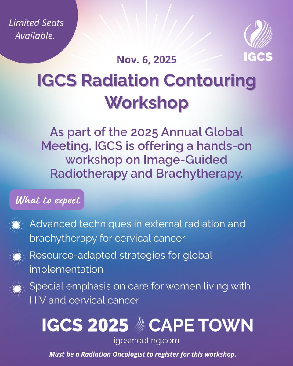 IGCSociety's tweet image. July 17 is International Brachytherapy Day — honoring a powerful, lifesaving cancer treatment that delivers radiation directly inside or next to a tumor.
💡 What is brachytherapy?
It’s a form of internal radiation therapy that allows for highly targeted treatment with minimal…