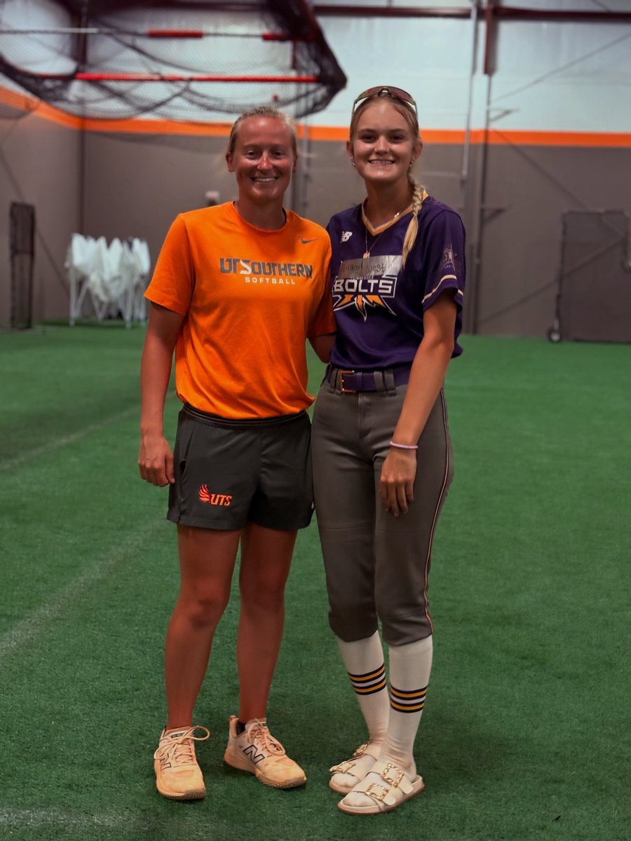 Tennessee Thunderbolts Premier 2027 (@tnbolts2027west) on Twitter photo Thank you to UT Southern and Coach Murphy Davis and staff for hosting our #20 Abigail West! Looking forward to going back! #boltsboom #bepremier 💪🏼🥎⚡️ <a href="/UTSSoftball/">UTSouthern Softball</a> <a href="/MurphyDavis17/">Murphy Davis</a> <a href="/ExtraInningSB/">EXTRA INNING SOFTBALL</a> <a href="/LineDsoftball/">Line Drive Media</a> <a href="/los_stuff/">Carlos Arias</a> <a href="/abbysoftball20/">Abigail West 2027</a> <a href="/CoachKSoftball/">Keith Essary</a>
tennesseethunderbolts.com Thank you to UT Southern and Coach Murphy Davis and staff for hosting our #20 Abigail West! Looking forward to going back! #boltsboom #bepremier 💪🏼🥎⚡️ <a href="/UTSSoftball/">UTSouthern Softball</a> <a href="/MurphyDavis17/">Murphy Davis</a> <a href="/ExtraInningSB/">EXTRA INNING SOFTBALL</a> <a href="/LineDsoftball/">Line Drive Media</a> <a href="/los_stuff/">Carlos Arias</a> <a href="/abbysoftball20/">Abigail West 2027</a> <a href="/CoachKSoftball/">Keith Essary</a>
tennesseethunderbolts.com