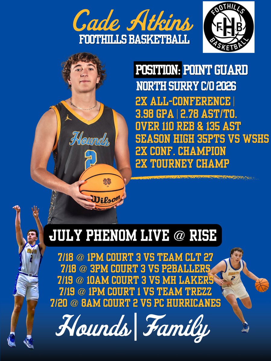 Rocky Horton (@coachrhorton) on Twitter photo College coaches be sure to check out <a href="/CadeAtkins_PG/">Cade Atkins</a> this weekend at <a href="/Phenom_Hoops/">Phenom Hoop Report</a> Live at Rise Indoor Sports with <a href="/FHB2026/">Foothills Basketball</a> ! College coaches be sure to check out <a href="/CadeAtkins_PG/">Cade Atkins</a> this weekend at <a href="/Phenom_Hoops/">Phenom Hoop Report</a> Live at Rise Indoor Sports with <a href="/FHB2026/">Foothills Basketball</a> !