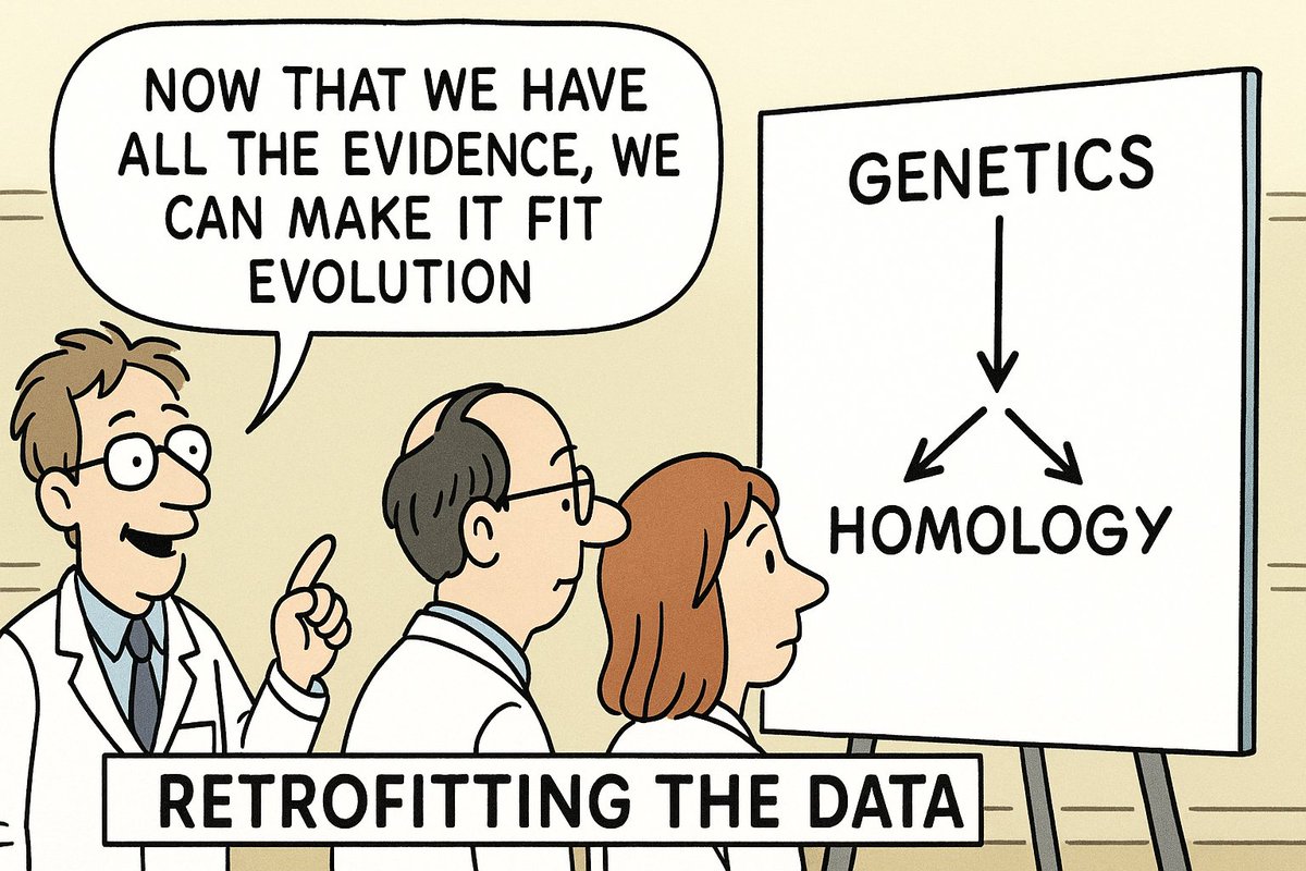 SFT_Ministries's tweet image. Here is a true visual of why evidence looks like it fits evolution theory. A picture is worth a 1,000 words.