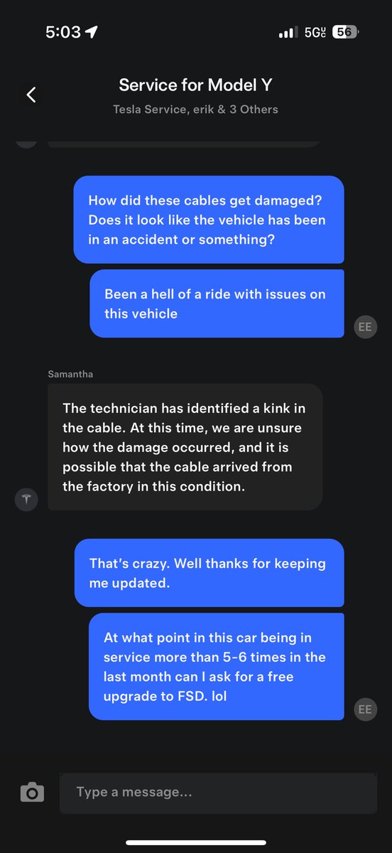 DoomsdayErik's tweet photo. @elonmusk @SuperGrok A working car would be cool https://t.co/7PL3mSL7S3
