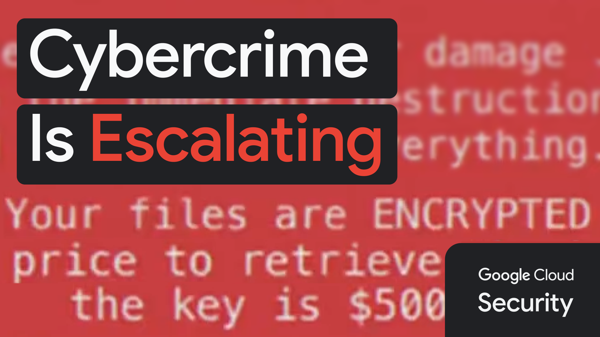 Mandiant's tweet image. Our investigations show that financially-motivated attacks significantly outpace others.
Google Threat Intelligence and Mandiant experts explore the history of cybercrime, how cybercriminals are operating today, & what defenders can do to help stop them: bit.ly/3Ul9JSY