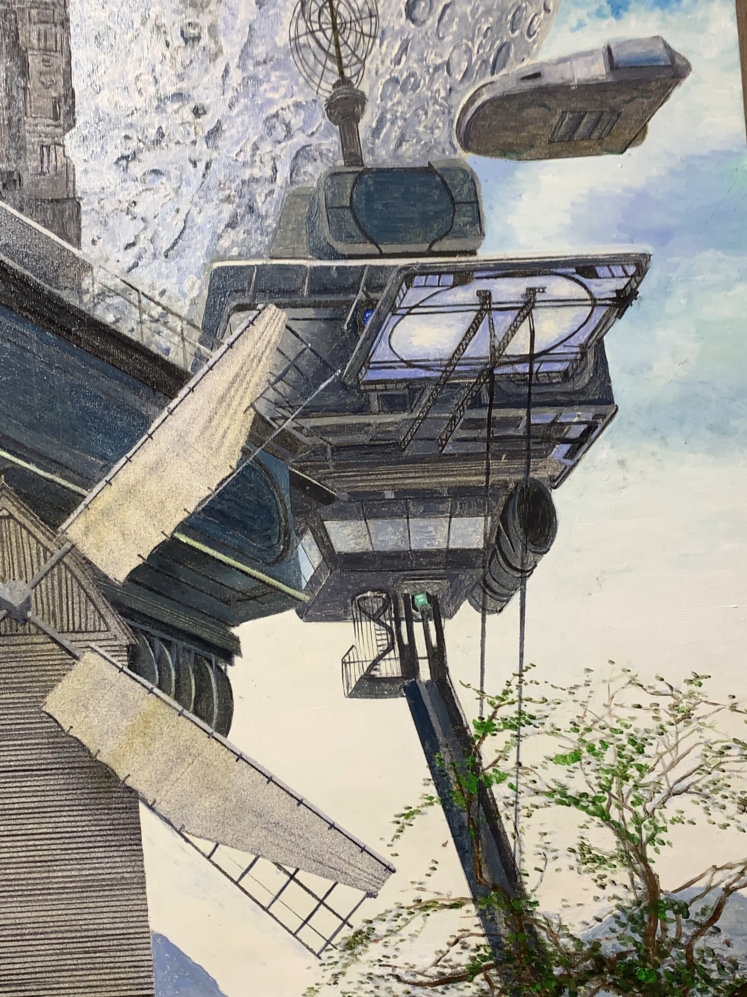 立体絵画の「ダルマ朝日を取り巻く層積雲」 ダルマ朝日を取り巻く層積雲 | Pay ID