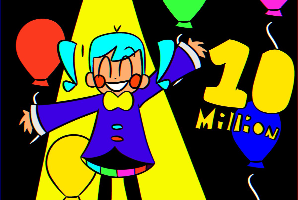 H0WITSHOULDBE's tweet image. 10 Million ^-^!