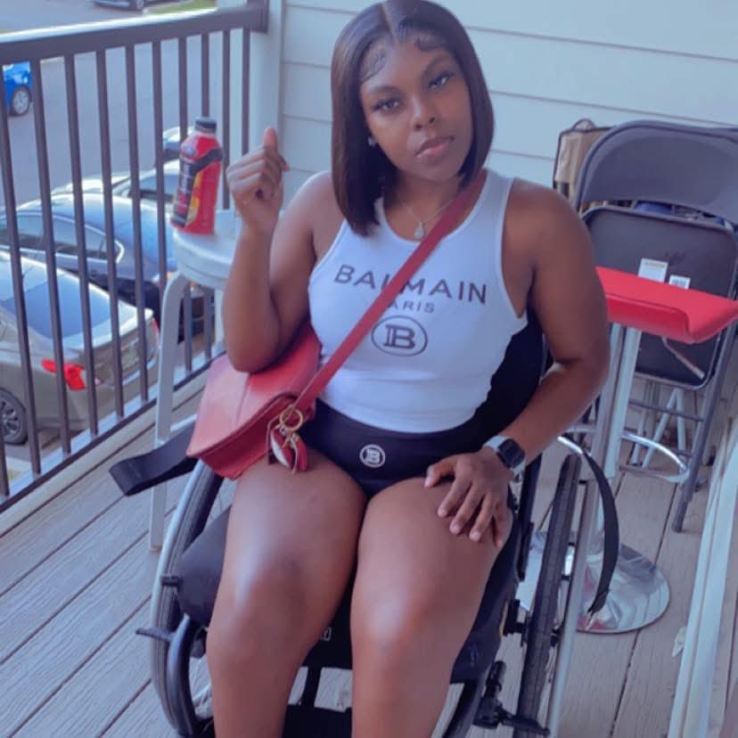 Many people don’t know I got shot 3 years ago &amp; was paralyzed 🥹 I have a problem with showing the world I’m in a wheelchair and I wanna get over that soon🩷