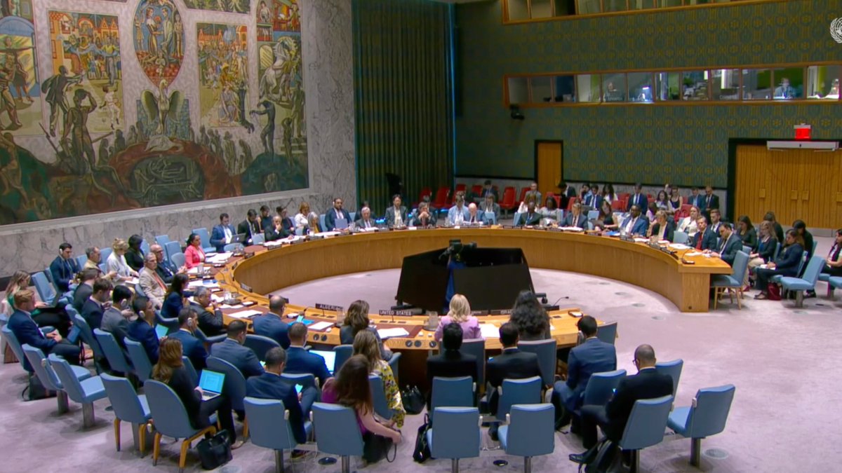 RussiaUN's tweet image. #Nebenzia: Protecting and providing for civilians in the occupied Palestinian territories is Israel's duty as the occupying power, and it's not for Israel’s leaders to decide if it's okay or not.
👉We insist that civilians' safety be guaranteed whatever it takes.