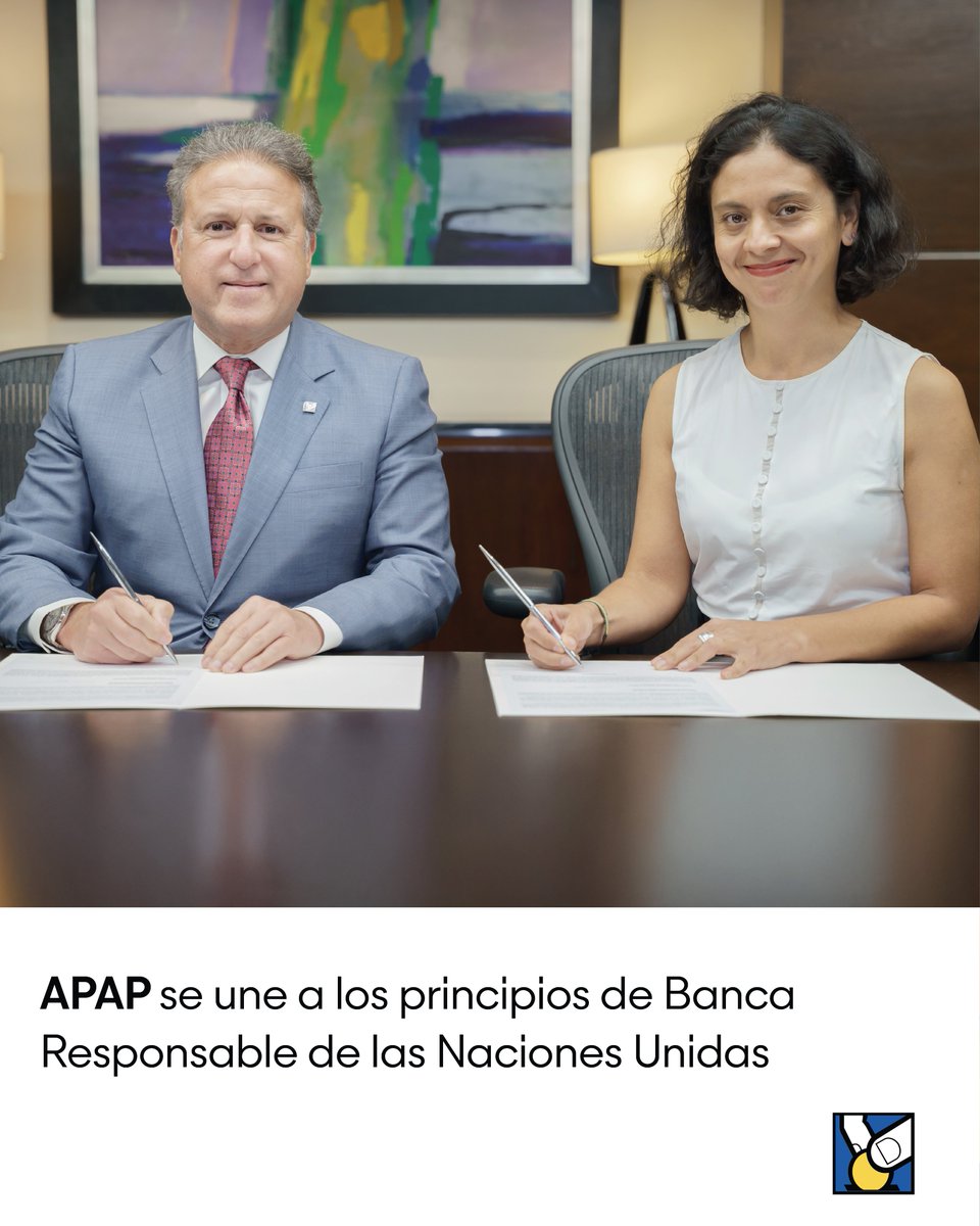 Nos unimos a los Principios de Banca Responsable de Naciones Unidas 🌍, siendo la primera asociación de ahorros y préstamos del país en esta alianza global. Reafirmamos nuestro compromiso con una gestión sostenible 🌱.

#APAPSostenible #BancaResponsable