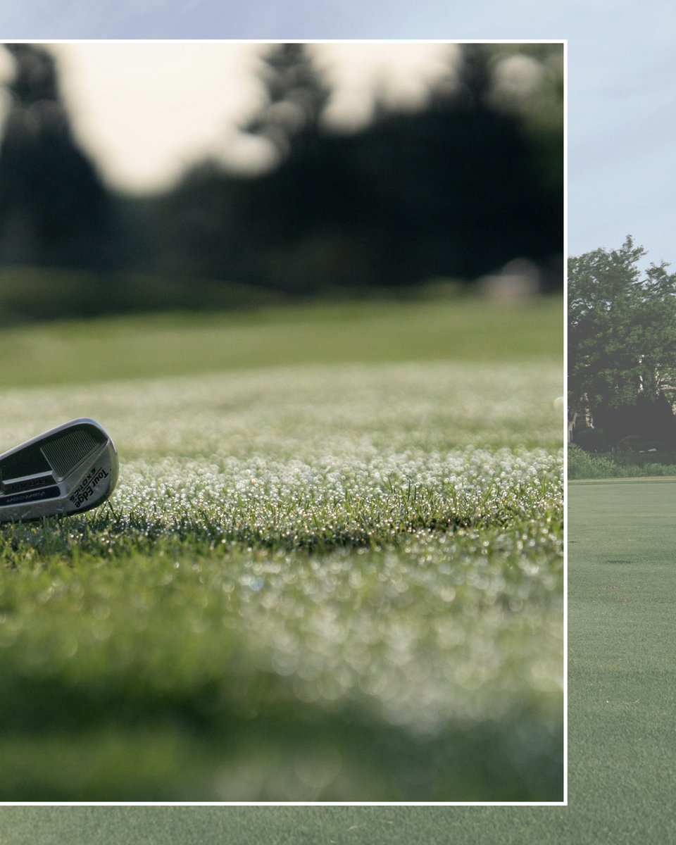 Dew-covered turf, golden sun, and an iron ready to go to work. This is the good stuff. 🌄⛳️