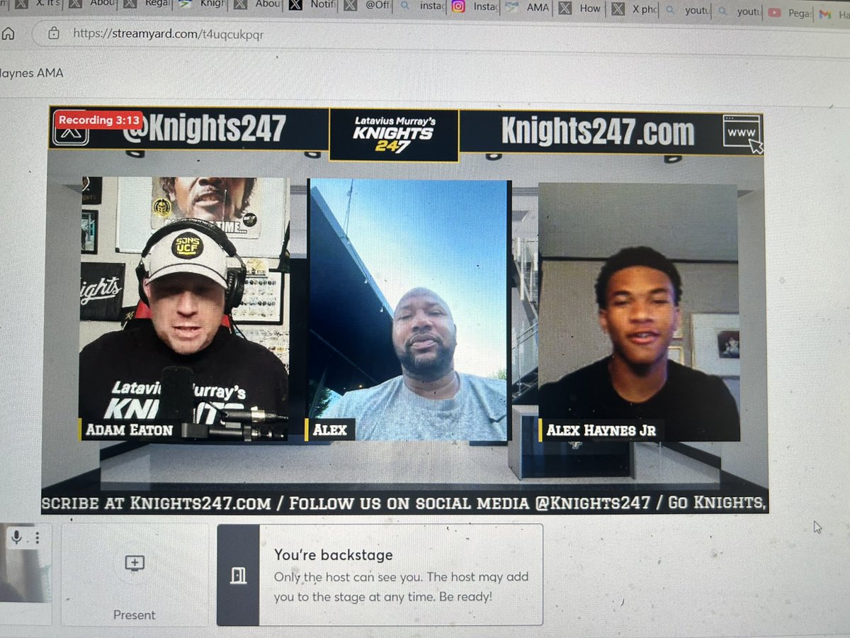 2letters2words's tweet image. We&apos;re recording our first AMA on the @Knights247 message board.