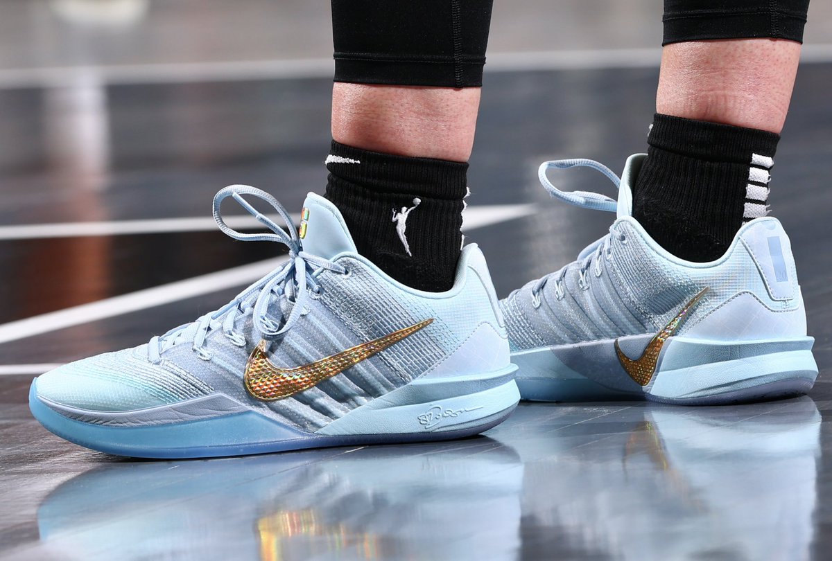 NickDePaula's tweet image. Sabrina Ionescu debuts the Nike Sabrina 3 👀
Her 3rd signature shoe & apparel collection drops on July 24th.