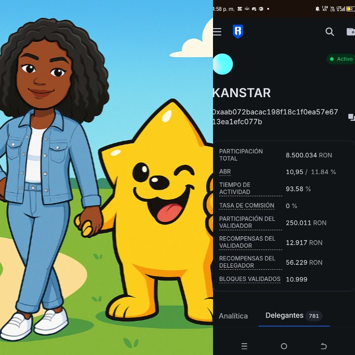 Kathee_kind's tweet photo. con la nueva cifra de 8.5 millones
🔥 ¡Kanstar rompe récords en Ronin!
Con un APR en vivo del 10.93% y más de 8.5 MILLONES de $RON delegados,
nos consolidamos como el validador #1 en recompensas diarias.
#Kanstar #StakingRON #RoninNetwork #APR #Web3Gaming https://t.co/Uk8WnkGXFf