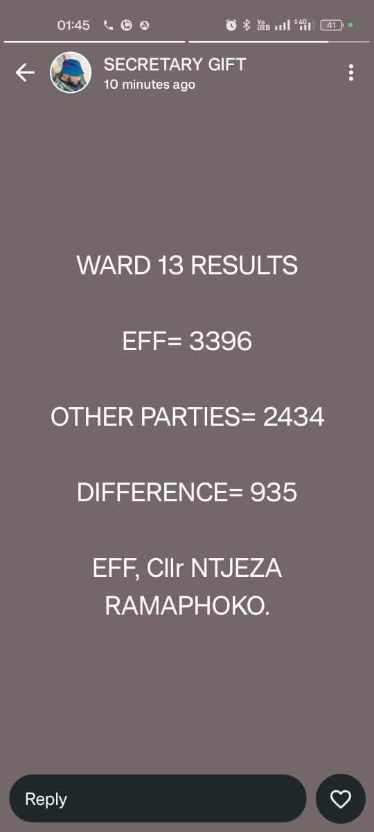 Sepetlele1's tweet image. Wa done and all thanks to residents of ward 13 Seshego
