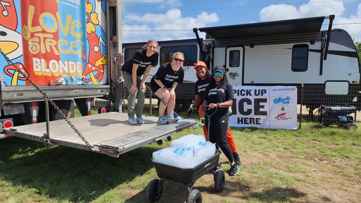 #WeChipIn: Two dozen employees spent the day volunteering with Austin Disaster Relief Network to provide flood relief in the Sandy Creek area. Volunteers helped with organizing donations, distributing supplies, assisting field crews and helping with flood cleanup.