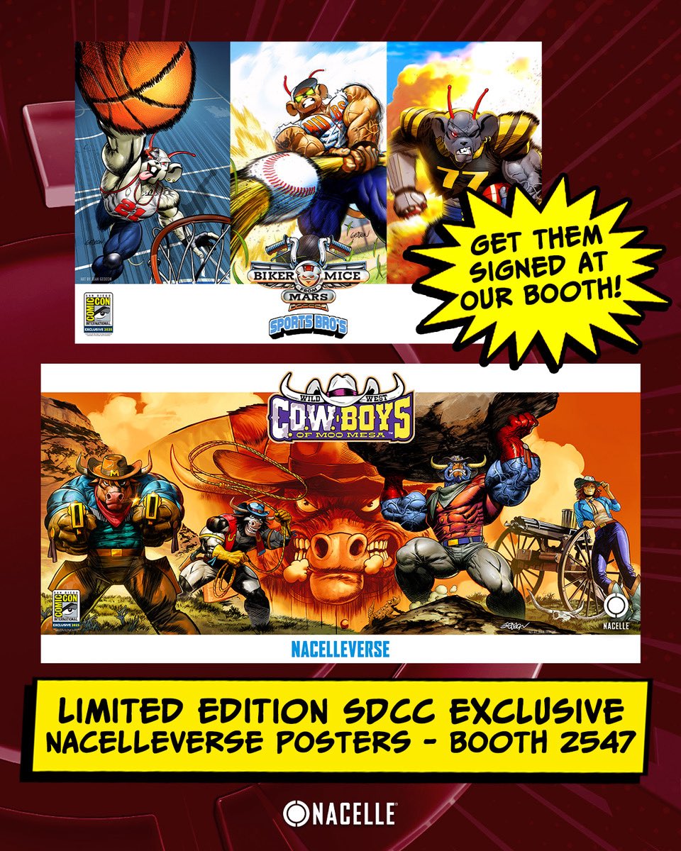 toysthatmadeus's tweet image. Helloooooo San Diego @comic_con! This super limited edition Toys That Made Us shirt is a convention exclusive and the SDCC exclusive posters are available to get signed at our booth 2547! Stay tuned for a full signing schedule dropping soon!