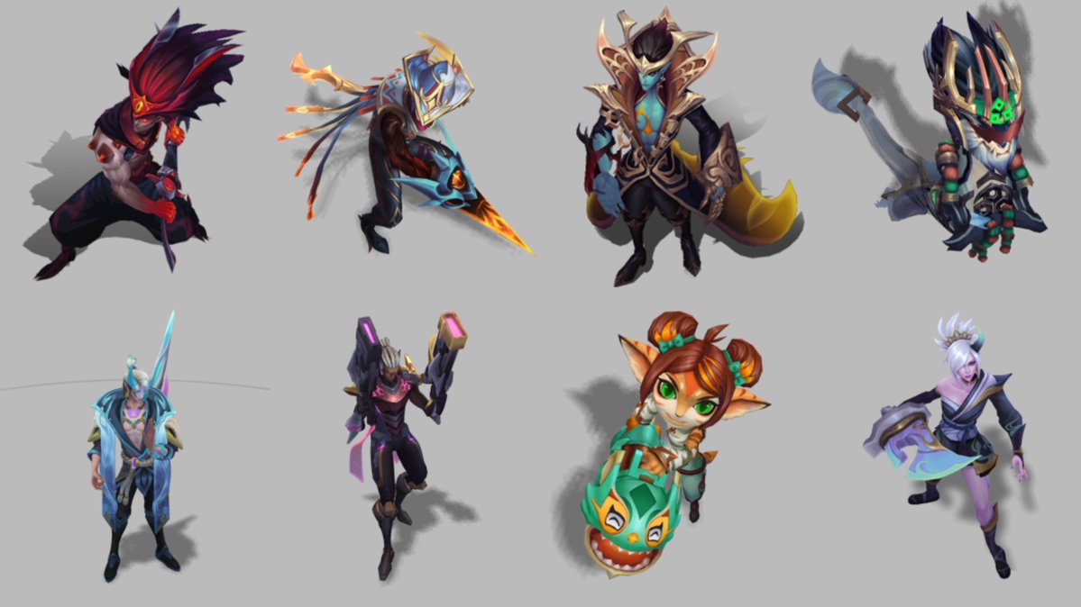 NewAzkaryan's tweet image. Loja Mítica | Rotação de 16 a 23 de Julho
Cromas | 35 EM
-» Yasuo Emissário da Escuridão
-» Talon Velho Oeste
-» Aphelios Florescer Espiritual
-» Tristana Fogos de Artifício
-» Lucian Paladino de Ataque
-» Vladimir Emissário da Escuridão
-» Riven Florescer Espiritual
-» Aurelion…