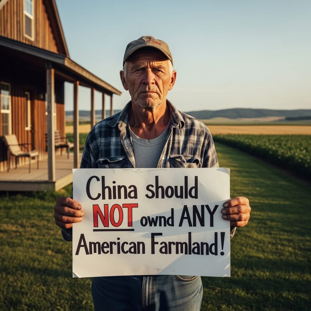 China owns nearly 400K acres of U.S. farmland and it’s skyrocketing. It Must STOP NOW!