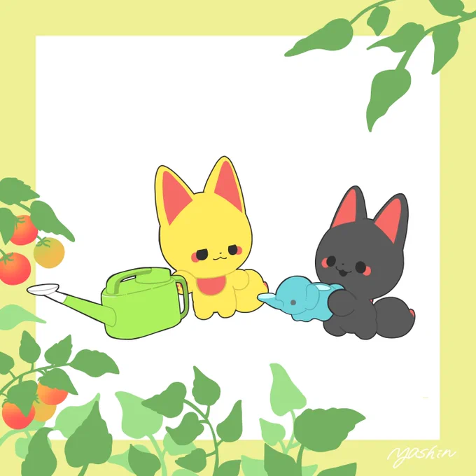 クロもクロも #かみさまキツネとサラリーマン