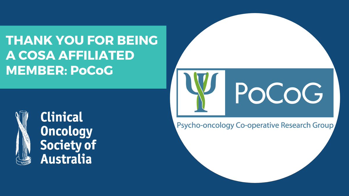 COSAoncology's tweet image. Thank you @POCOG1 for maintaining Affiliated membership with COSA. PoCoG members get a discount for COSA membership, and might be interested in attending COSA-IPOS 2025 – COSA members also make a saving on registration! bit.ly/3hXsDLm