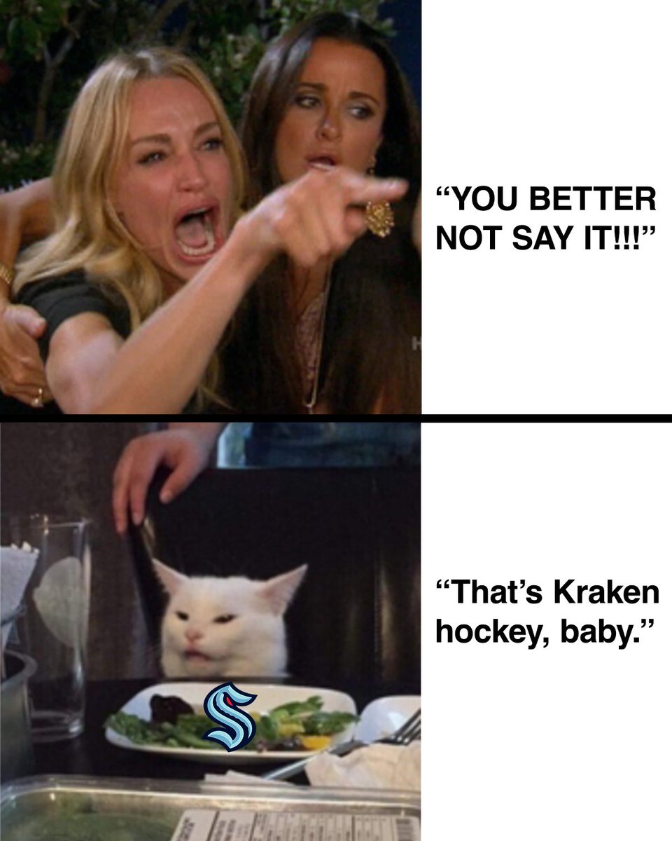 SeattleKraken's tweet image. now that the schedule's out, it's never too early to start practicing 🗣️