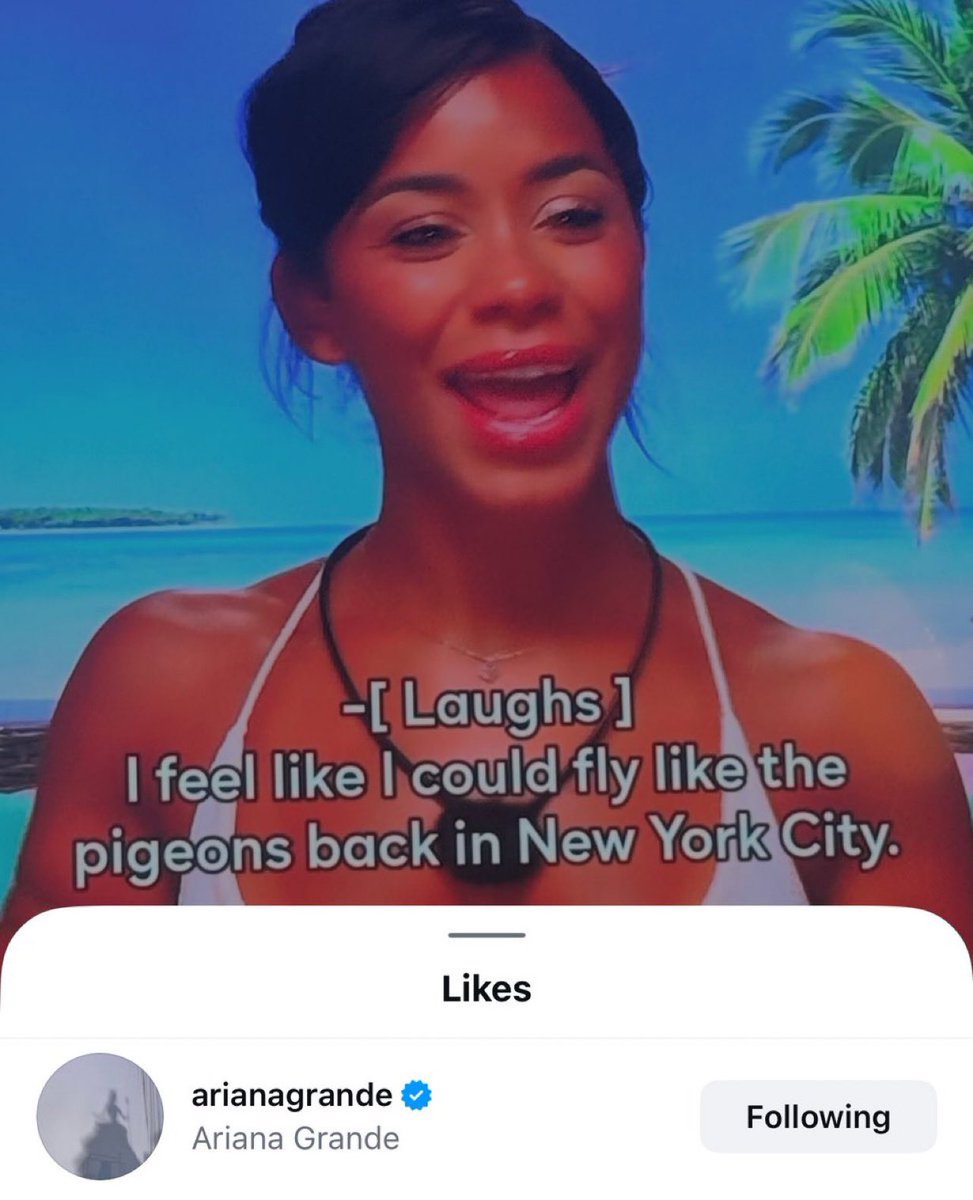 sylaxoo's tweet image. Ariana Grande liking posts about Amaya and Nicolandria literally my brand🥹