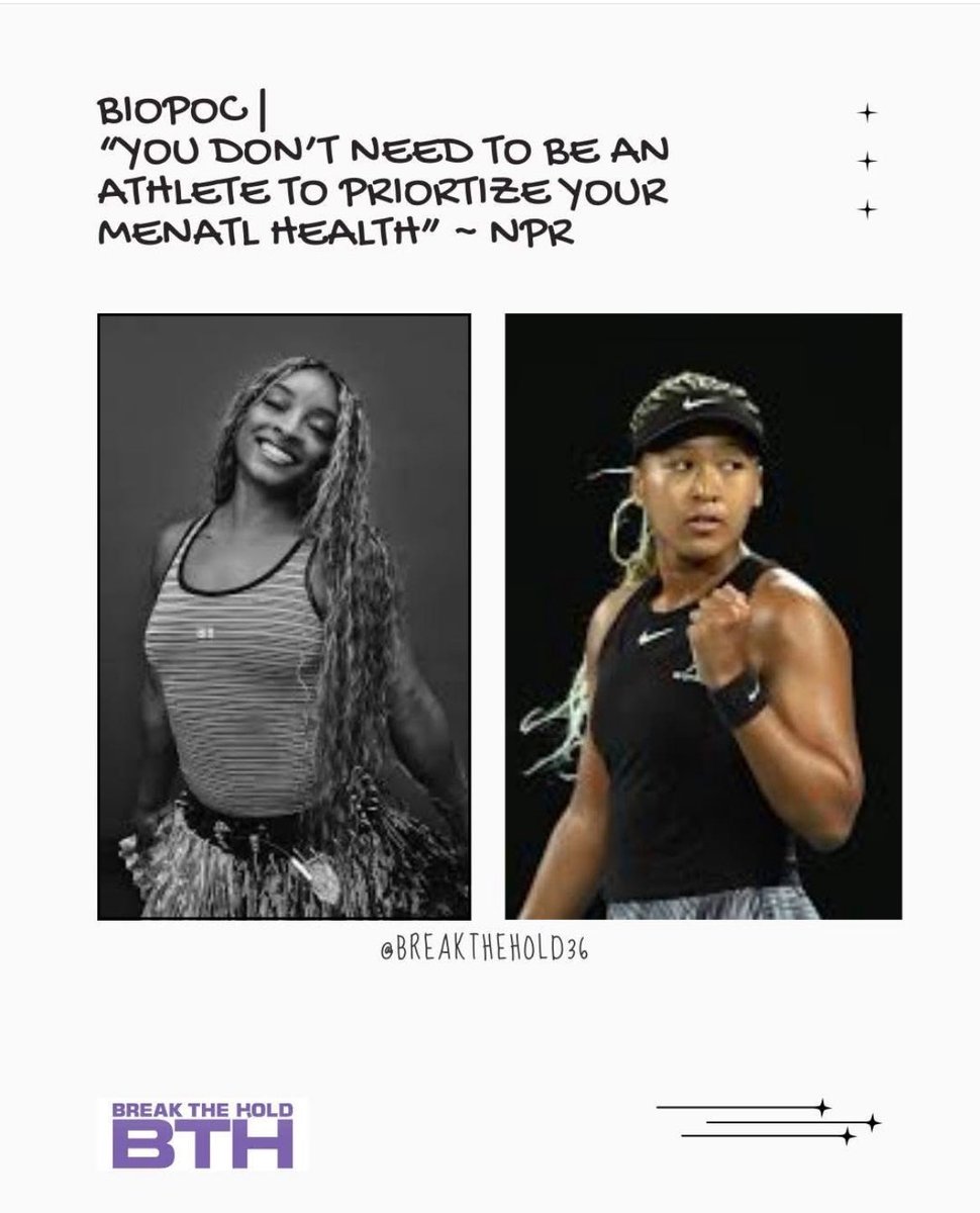 Simone Biles and Naomi Osaka aren’t just redefining greatness in their sports — they’re changing the narrative on mental health, especially for Black and Asian communities:  

npr.org/2021/07/28/102…