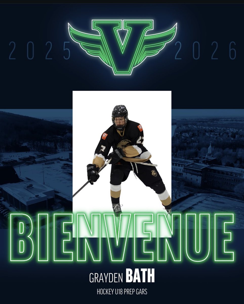 PuckPrepsEastCa's tweet photo. 2009-born Newfoundland native Grayden Bath will suit up for Bourget College for the 2025-26 season. 

The 5’11 and 154 lbs forward put up 26 points in 31 games for the U18 Pinnacle Growlers last season. https://t.co/g2BTaDBYPb