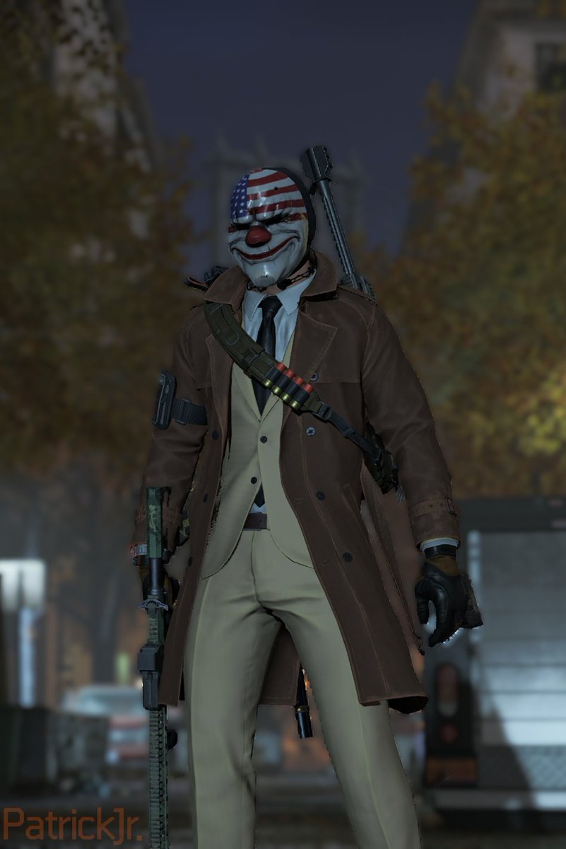 _PatrickJnr's tweet image. Loving the Dallas outfit!
@PAYDAYGame @TheDivisionGame #Division2xPayday