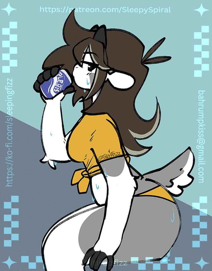 Sippin' on an ice cold Plebis!