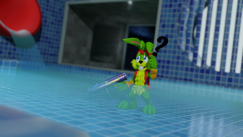 2018Spyro's tweet image. Jazz Jackrabbit&apos;s model is by @lIJCThorntonll 

#JazzJackrabbit #Blender #Blender3D #Poolrooms
