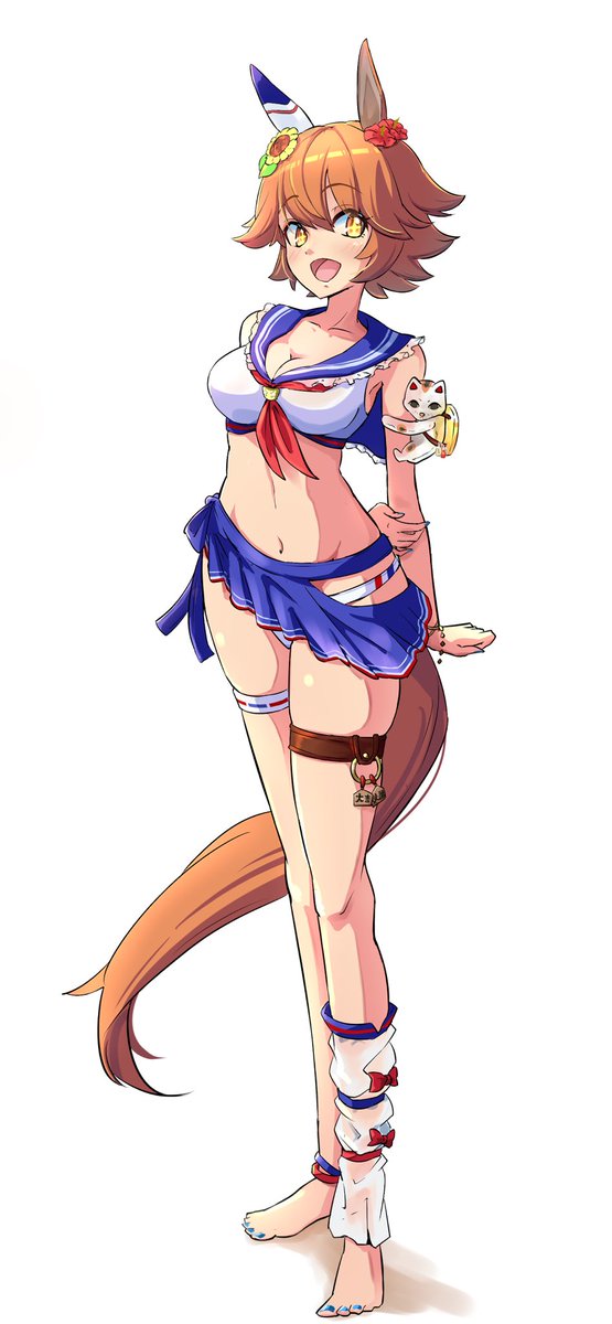 kyabe2man_e's tweet image. #ウマ娘 
ご依頼ありがとうございました！
マチカネフクキタルさん☀️