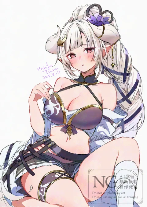 本日の朝活 #グラブルファンアート #朝かつる