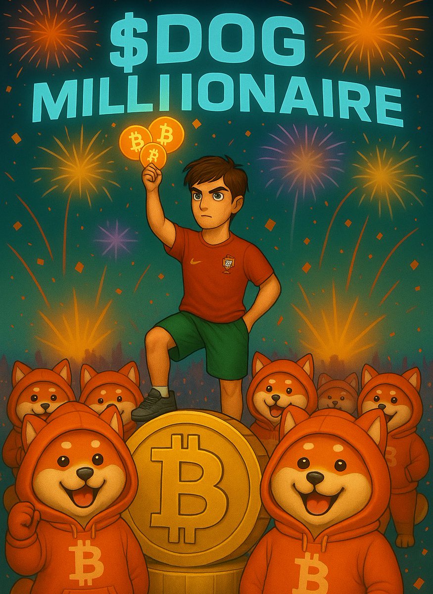 marchandboy's tweet image. Today I officially became a $DOG millionaire. 🐕💰

I never thought I’d reach this milestone, but this community is simply incredible and the vision behind $DOG is brilliant.

No doubt, $DOG is the best opportunity in the entire crypto space.

#DOG #Bitcoin #DOGMillionaire #Runes