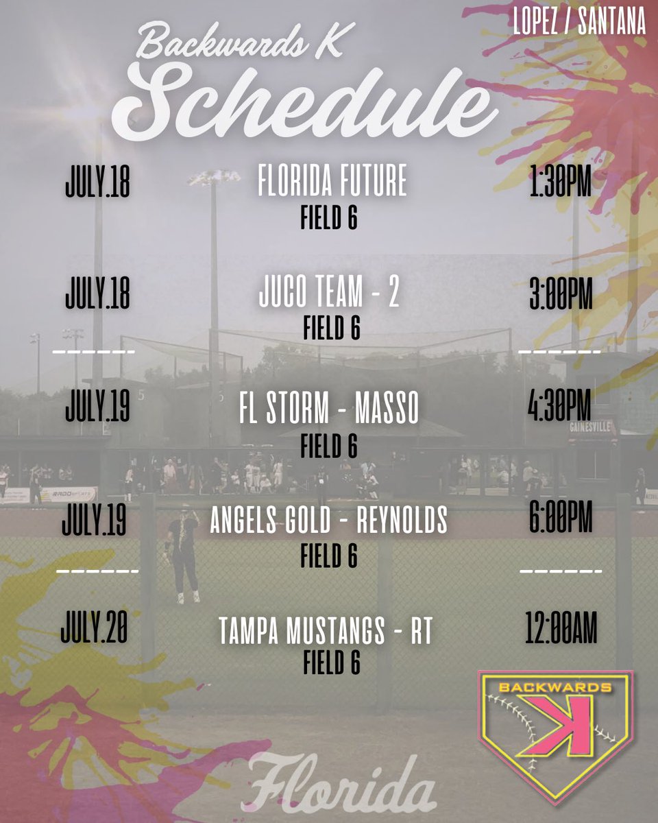 Up at Champions park this weekend!!@BackwardsKJax 🥎