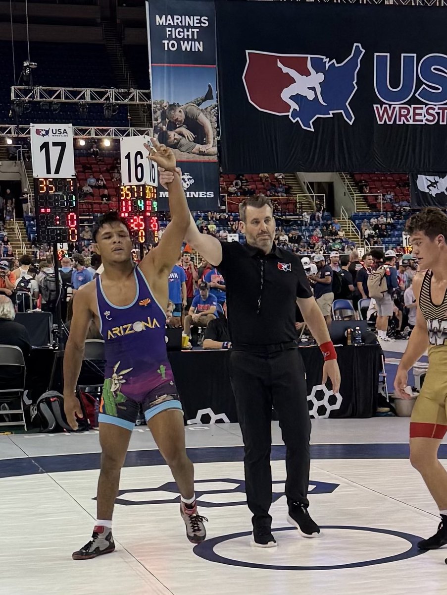 Congrats to All-Americans Gabriel Delgado (NV) and Israel Ibarra (AZ) for placing at the 2025 Junior National Freestyle Championships in Fargo, ND! 🌵🤼‍♂️ Sun Devil Wrestling is proud of our rising stars shining nationally! #ForksUp #FargoNationals