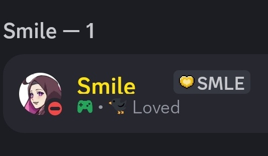 DID YOU KNOW,
You can claim the '💛SMLE' tag if you join my discord server?

Come join us-
discord.gg/M7s27hTe