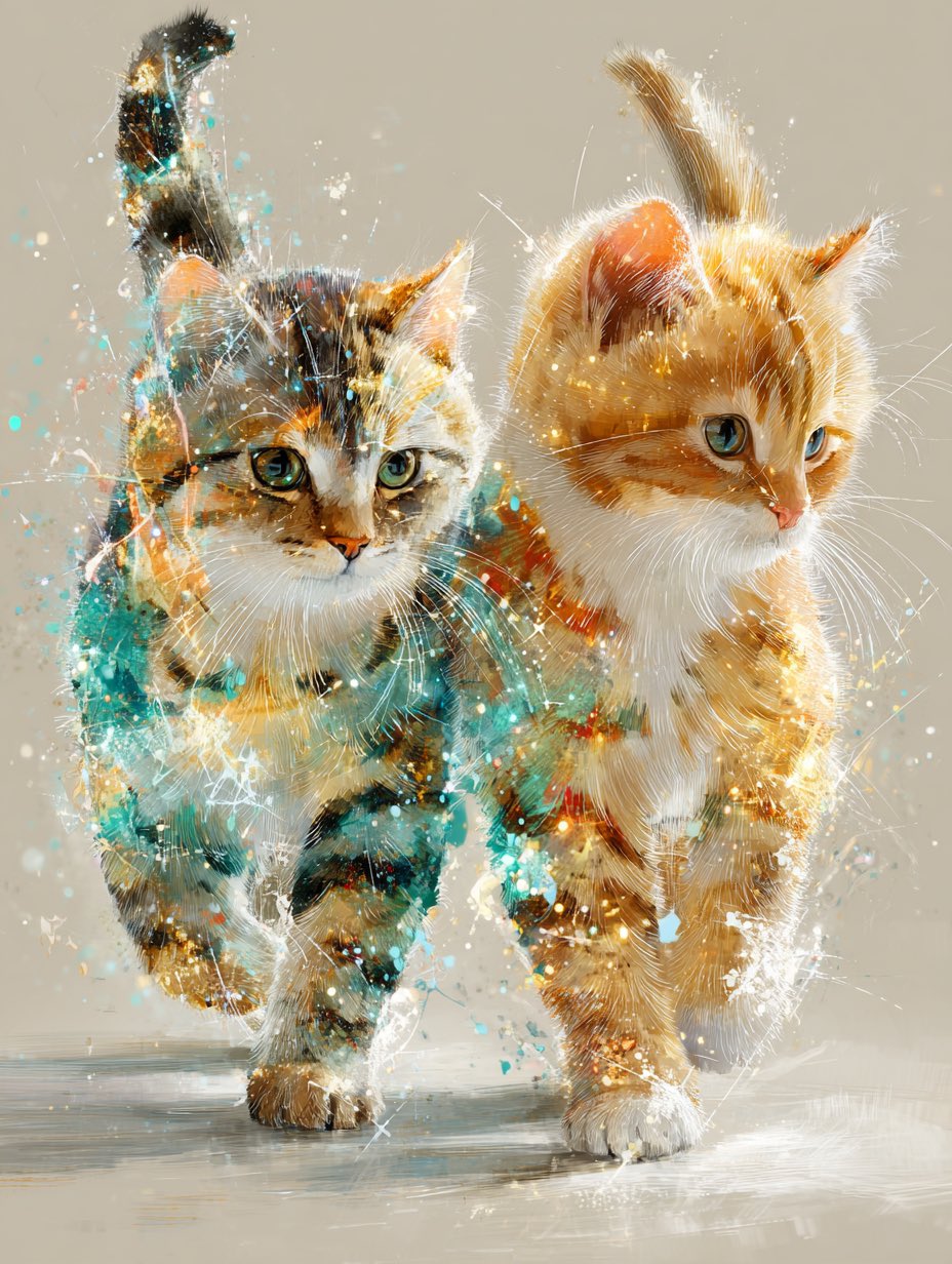 ❤猫好き(❁ᴗ͈ˬᴗ͈)　絵画　270×220 猫様◀︎①▶︎ 🏝️🍋🐈‍⬛🎵 on X: 
