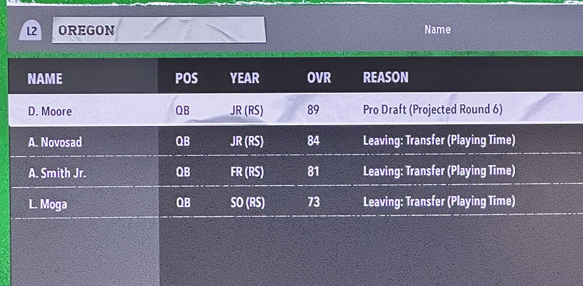 OregonHomer's tweet image. Are we being serious right now @EASPORTSCollege