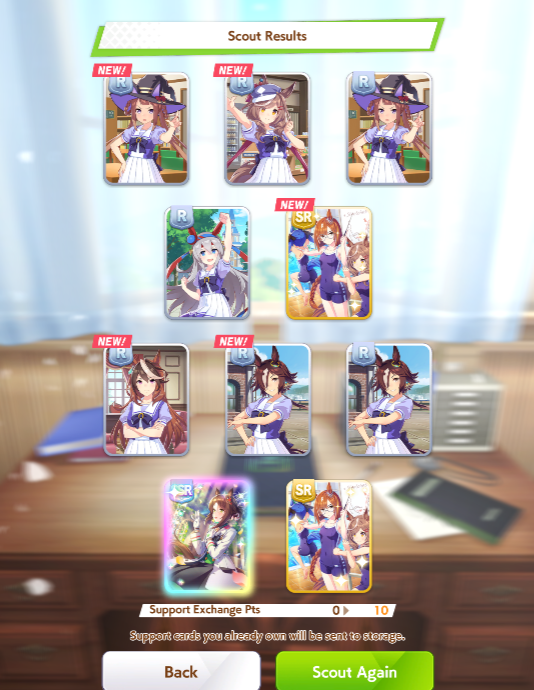 prototypeoflife's tweet photo. 2 Kita and a 3rd copy of Fine Motion 😎 #umamusume https://t.co/p3vXpMnboe
