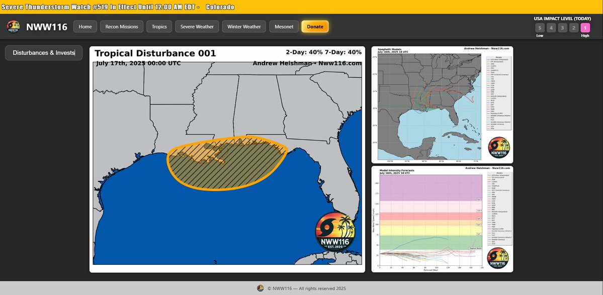 NWW116_WX's tweet image. What yall think? #93L #wxtwitter #wx still needs some work but it’s getting there