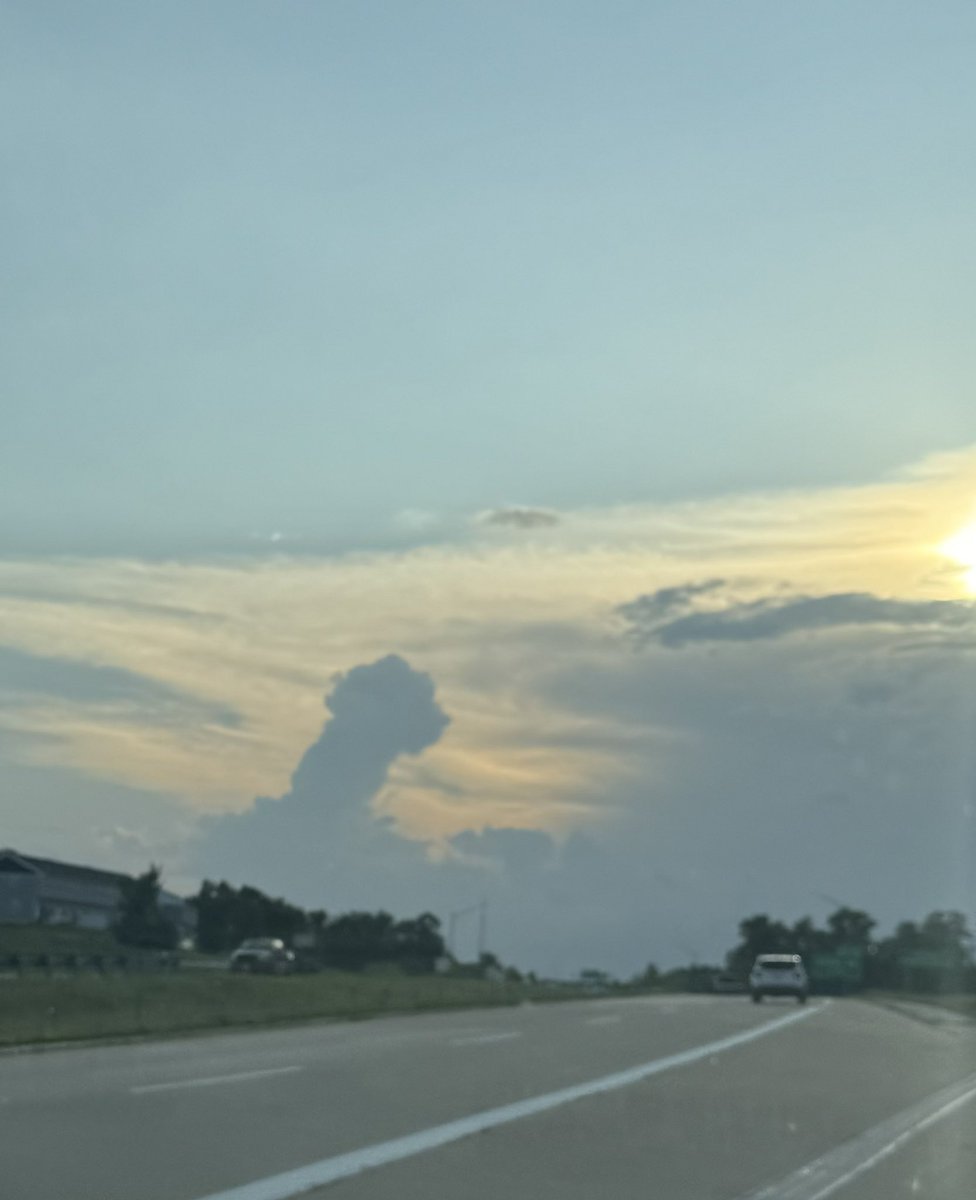 This cloud needs to calm down.