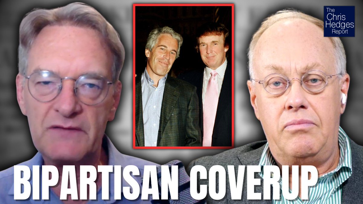 ChrisLynnHedges's tweet image. Despite a strong desire from the public to get to the bottom of the Epstein case, the cabal associated with Epstein continues its conspiracy to suppress the ugly truth of the ruling class.
Watch my latest interview with @Nick__Bryant now: youtube.com/watch?v=2GK114…