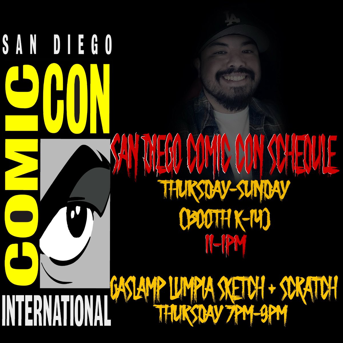 artbykevinpaez's tweet image. July 24th-27th
BOOTH K-14 @kidheroes
All Days From 11am-1pm
Thursday Night Will Be @gaslamplumpiafactorysd From 7pm-9pm For Sketch & Scratch Event
Can’t Wait To See You All @comic_con
#ComicCon #SanDiego #SDCC #Artist #ComicArtist #MixMix #Saba #KidHeroesProduction #Lumpia