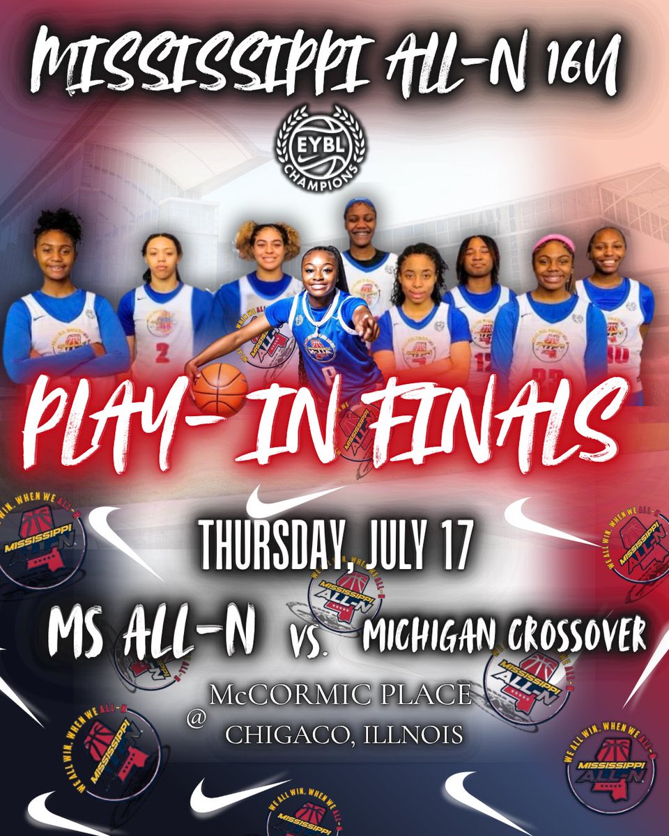 Making Statements &amp; Setting Standards. #roadtonationals 

Big shoutout to our 16U EYCL ladies for earning an opportunity to compete in the @nikegirlseybl &amp; <a href="/nikegirlseycl/">Nike Girls EYBL Champions League</a> play-in games! 

One win stands between us and the Nike Nationals. Lock in &amp; rise up📈 #TheStandard