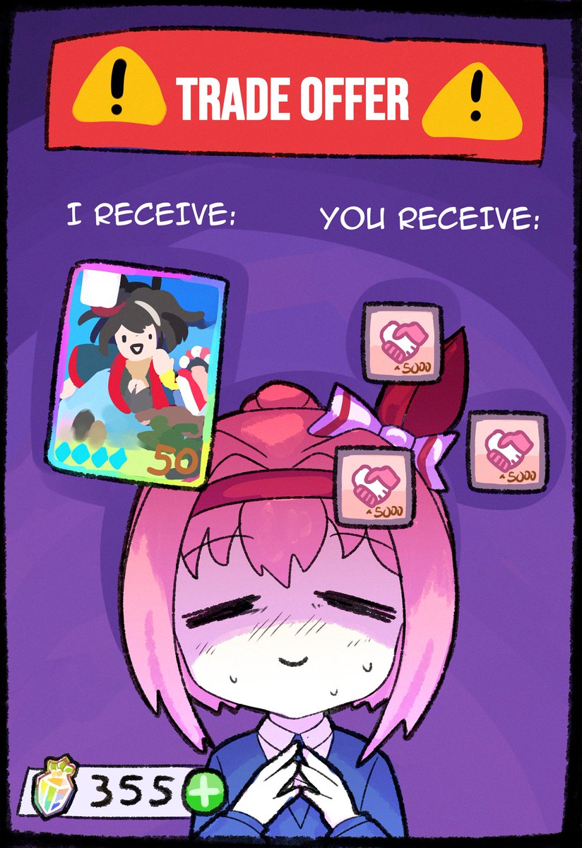 ArtPkoi's tweet image. In light of recent events..
#umamusume