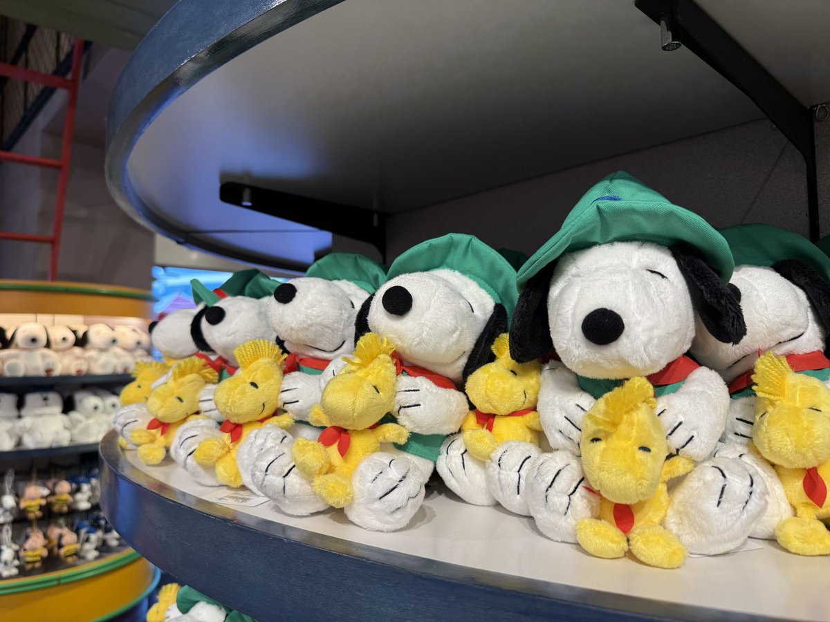 スヌーピースタジオのシール今日から貰えます🙌
#USJファン #スヌーピースタジオ