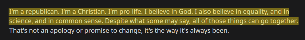 _ShadowGlitch_'s tweet photo. Ooooo, such a horrible man!! Believing in equality, donating to LGBT nonprofit organizations while still wanting the best for his country and all communities involved!! All this while having a differing opinions and views from other people?? Horrible, vile individual.. https://t.co/1mVU6RYubA